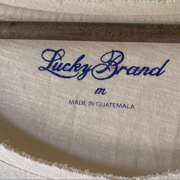 Lucky Brand Long Sleeved Patterned Shirt Size M - Picture 3 of 9